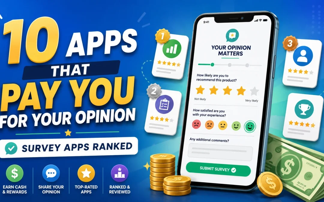 10 Apps That Pay You for Your Opinion (Survey Apps Ranked)